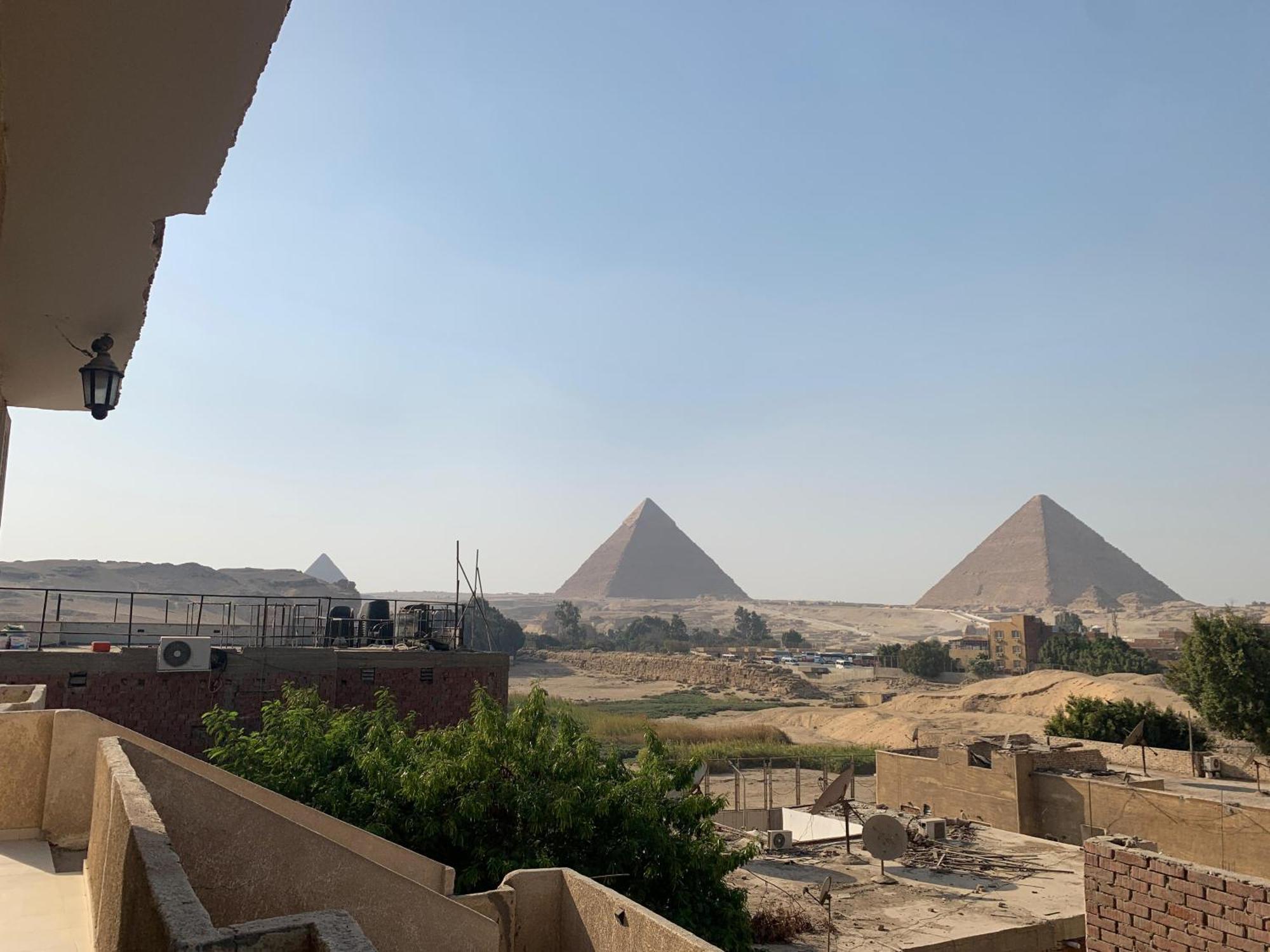 Capo Pyramid Hotel Kafret el-Gabal Екстериор снимка