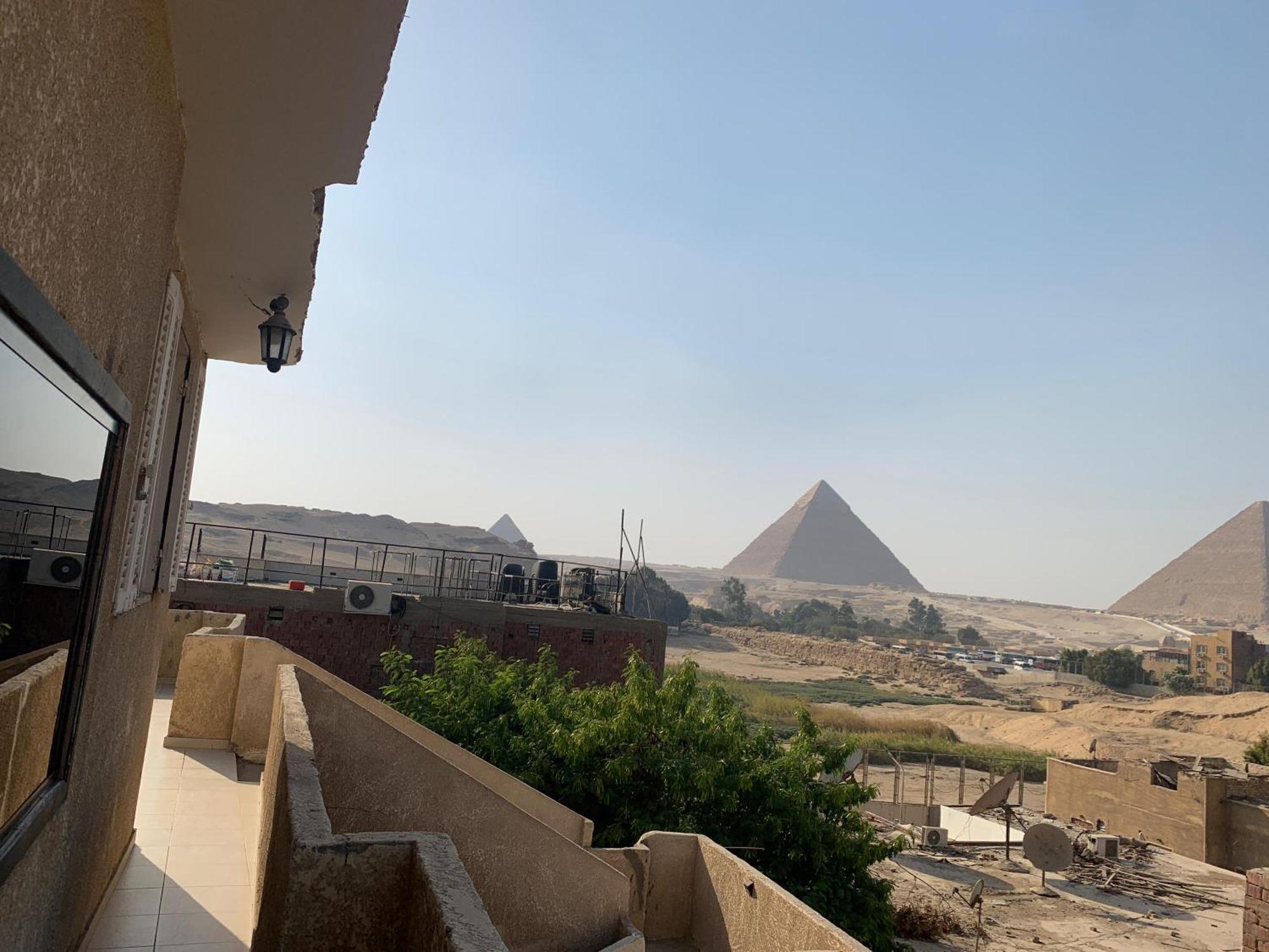 Capo Pyramid Hotel Kafret el-Gabal Екстериор снимка